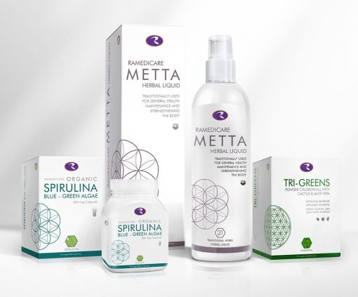 Metta + Organic Spirulina & TriGreens